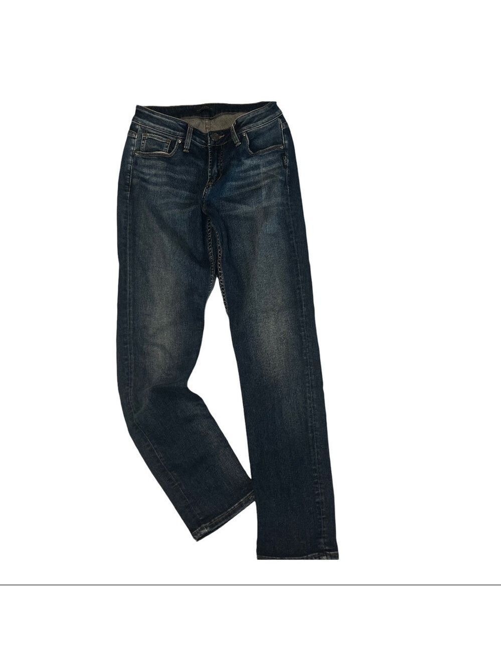 Silver Jeans Men's Avery Slim Whiskered Blue Denim Jeans 29x31Medium Was…